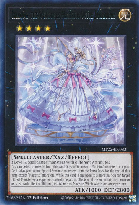 Rilliona, the Wondrous Magistus Witch Wardrobe [MP22-EN083] Rare | Exor Games Truro