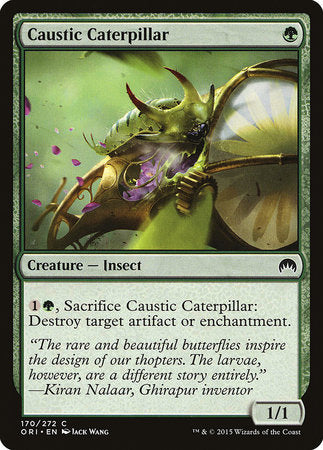 Caustic Caterpillar [Magic Origins] | Exor Games Truro