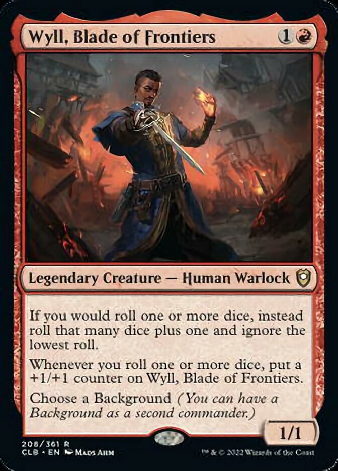 Wyll, Blade of Frontiers [Commander Legends: Battle for Baldur's Gate] | Exor Games Truro