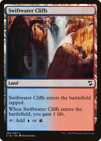 Swiftwater Cliffs [Commander 2018] | Exor Games Truro