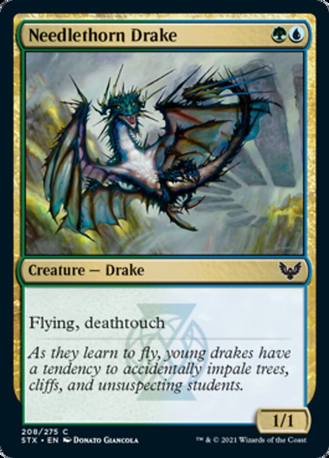 Needlethorn Drake [Strixhaven: School of Mages] | Exor Games Truro