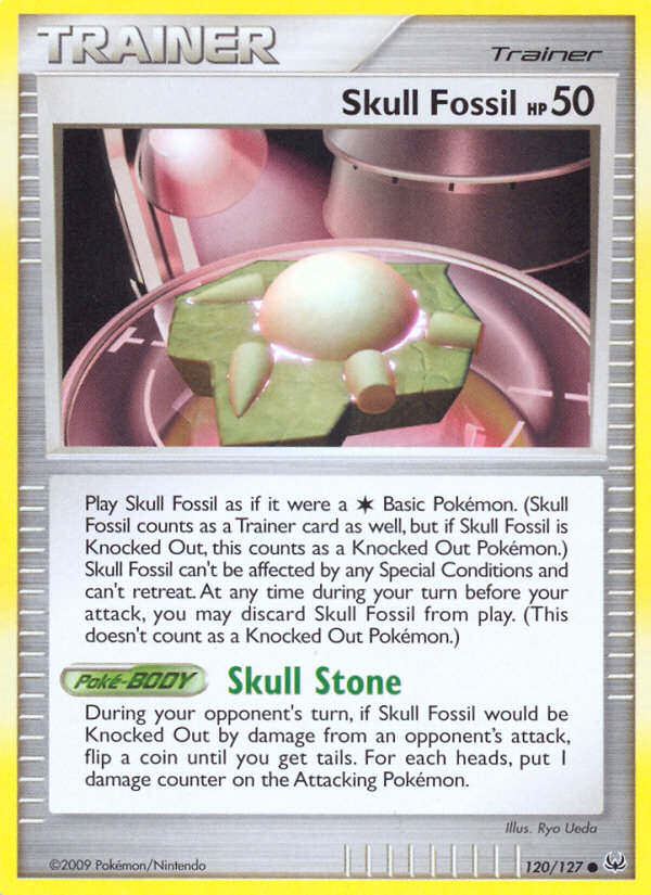 Skull Fossil (120/127) [Platinum: Base Set] | Exor Games Truro