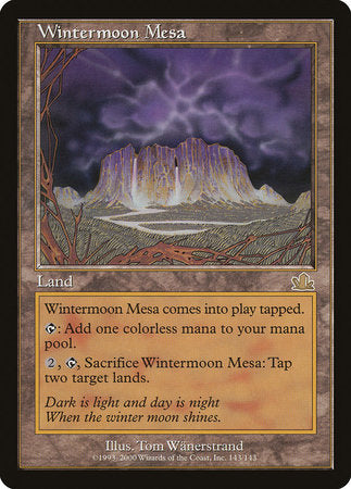 Wintermoon Mesa [Prophecy] | Exor Games Truro