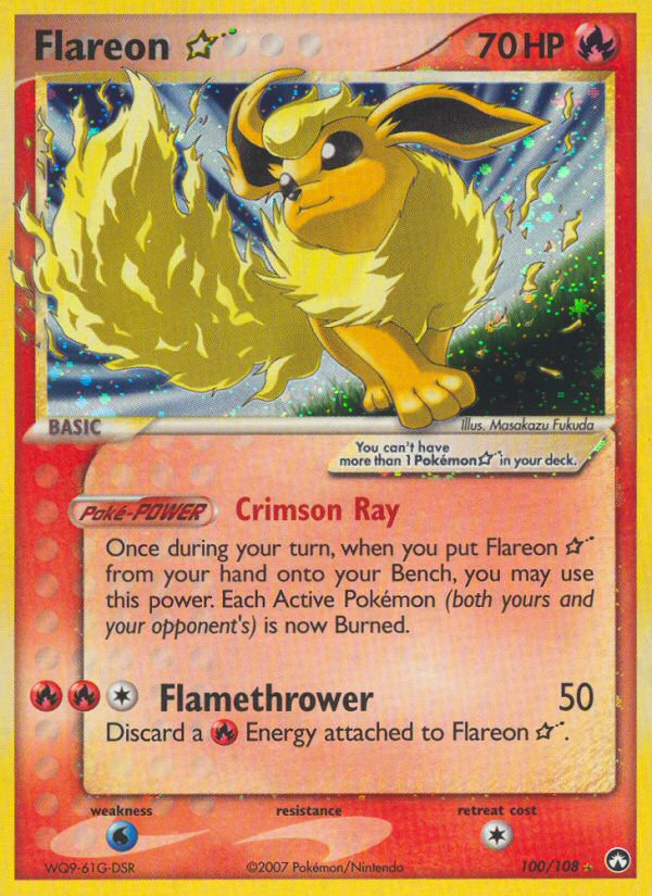 Flareon Star (100/108) [EX: Power Keepers] | Exor Games Truro