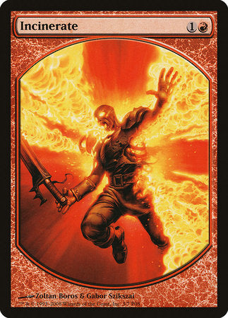 Incinerate [Magic Player Rewards 2008] | Exor Games Truro
