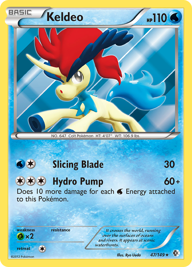 Keldeo (47/149) [Black & White: Boundaries Crossed] | Exor Games Truro