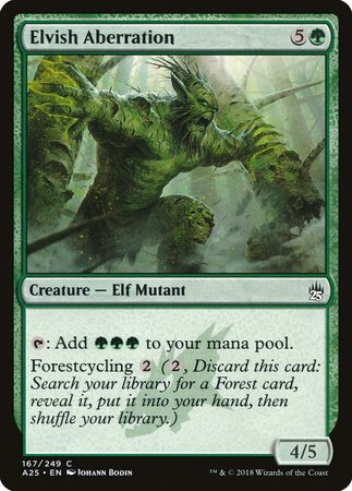 Elvish Aberration [Masters 25] | Exor Games Truro