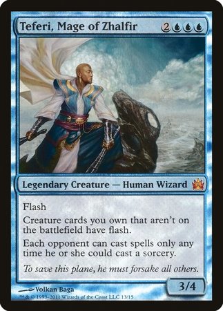 Teferi, Mage of Zhalfir [From the Vault: Legends] | Exor Games Truro