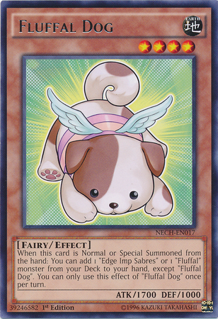 Fluffal Dog [NECH-EN017] Rare | Exor Games Truro