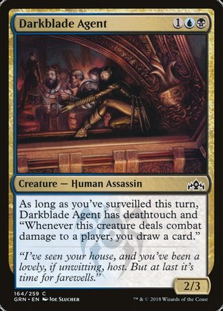 Darkblade Agent [Guilds of Ravnica] | Exor Games Truro