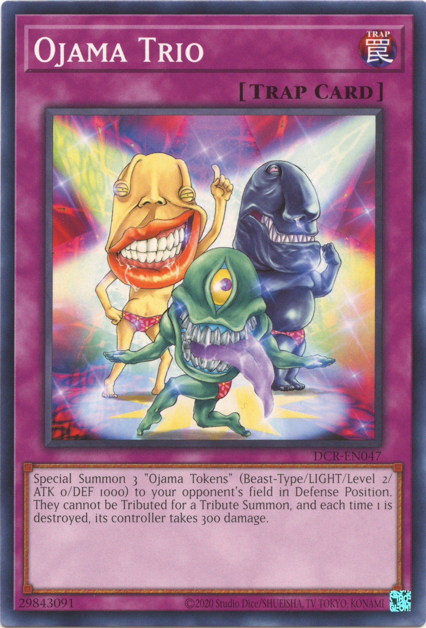 Ojama Trio (25th Anniversary) [DCR-EN047] Common | Exor Games Truro