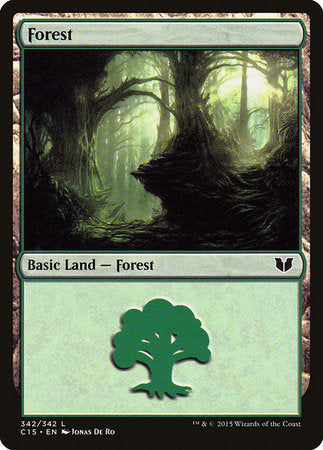 Forest (342) [Commander 2015] | Exor Games Truro