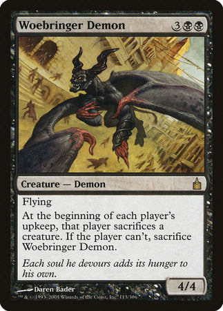 Woebringer Demon [Ravnica: City of Guilds] | Exor Games Truro