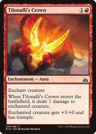 Tilonalli's Crown [Rivals of Ixalan] | Exor Games Truro