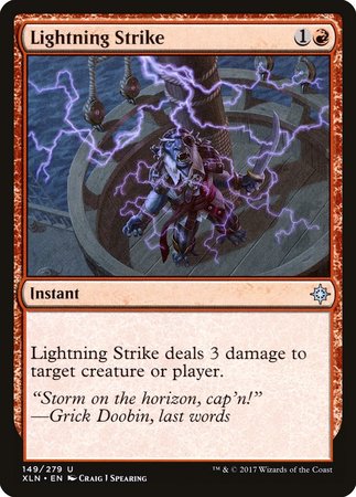 Lightning Strike [Ixalan] | Exor Games Truro