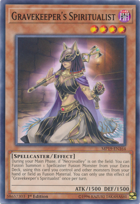 Gravekeeper's Spiritualist [MP19-EN164] Common | Exor Games Truro