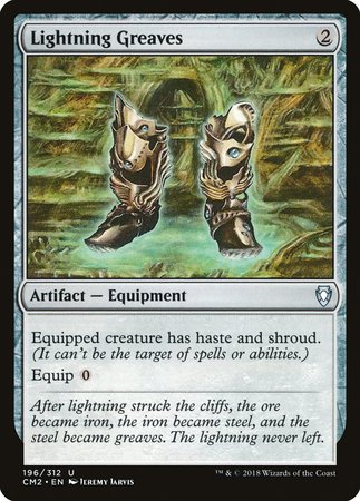 Lightning Greaves [Commander Anthology Volume II] | Exor Games Truro