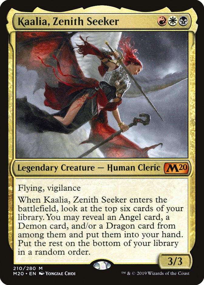 Kaalia, Zenith Seeker [Core Set 2020] | Exor Games Truro