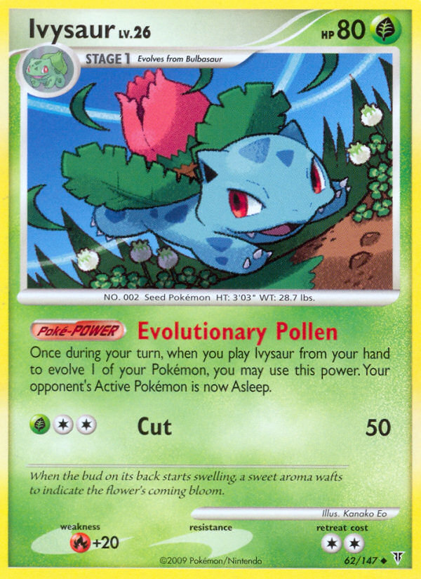 Ivysaur (62/147) [Platinum: Supreme Victors] | Exor Games Truro