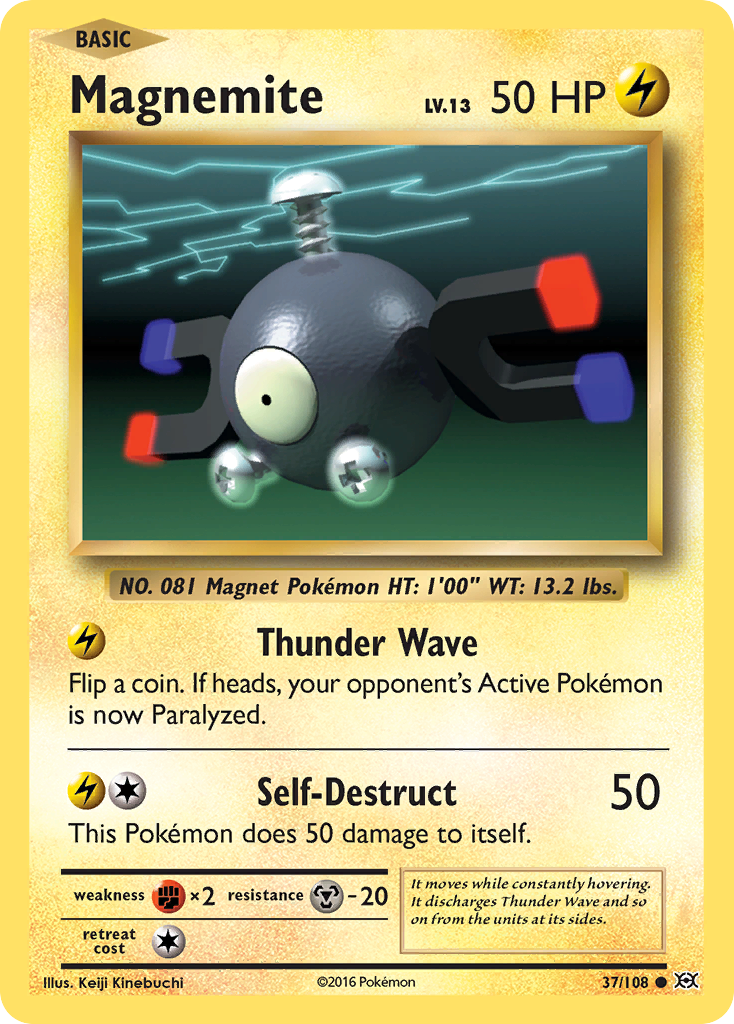 Magnemite (37/108) [XY: Evolutions] | Exor Games Truro