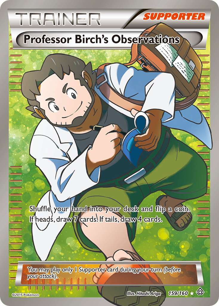 Professor Birch's Observations (159/160) [XY: Primal Clash] | Exor Games Truro