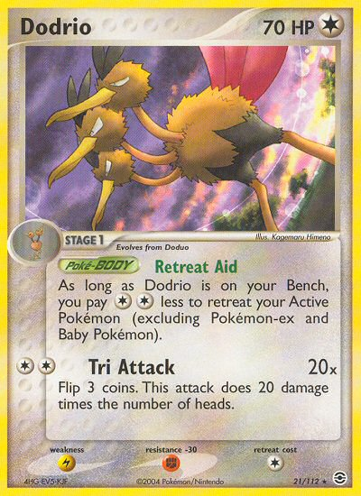 Dodrio (21/112) [EX: FireRed & LeafGreen] | Exor Games Truro