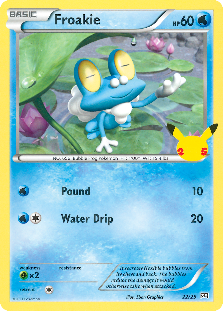 Froakie (22/25) [McDonald's 25th Anniversary] | Exor Games Truro