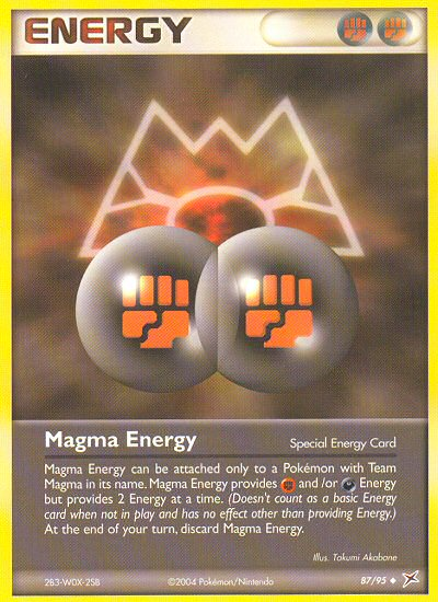 Magma Energy (87/95) [EX: Team Magma vs Team Aqua] | Exor Games Truro