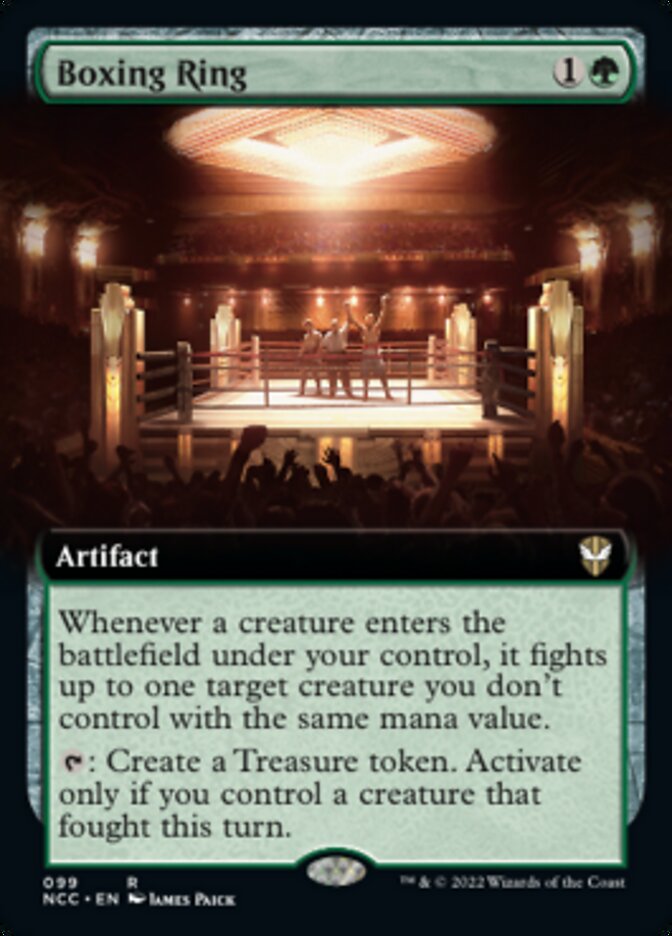 Boxing Ring (Extended Art) [Streets of New Capenna Commander] | Exor Games Truro