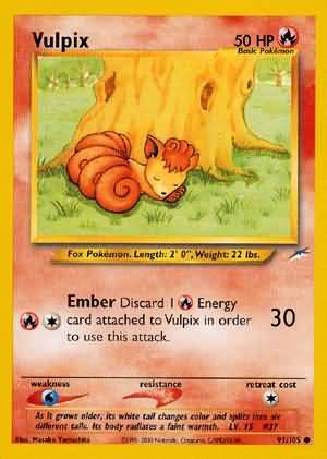 Vulpix (91/105) [Neo Destiny Unlimited] | Exor Games Truro