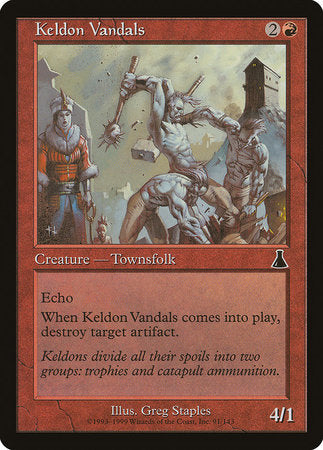 Keldon Vandals [Urza's Destiny] | Exor Games Truro