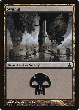 Swamp (296) [Ravnica: City of Guilds] | Exor Games Truro