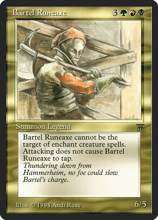 Bartel Runeaxe [Legends] | Exor Games Truro