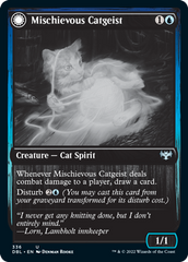 Mischievous Catgeist // Catlike Curiosity [Innistrad: Double Feature] | Exor Games Truro