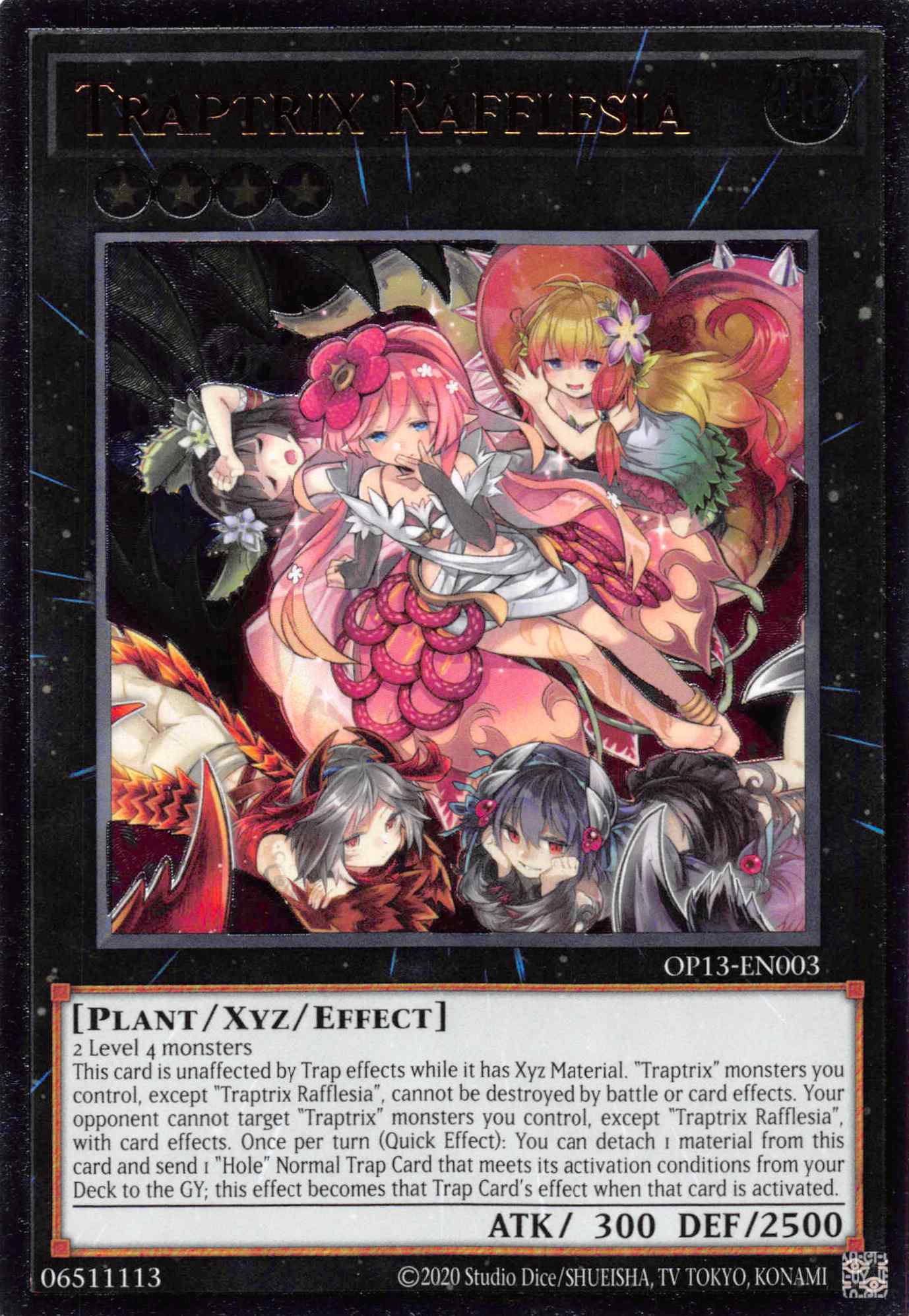 Traptrix Rafflesia [OP13-EN003] Ultimate Rare | Exor Games Truro