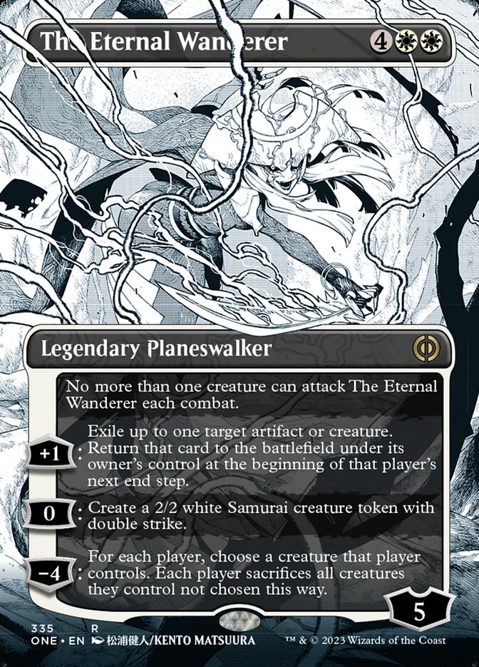 The Eternal Wanderer (Borderless Manga) [Phyrexia: All Will Be One] | Exor Games Truro