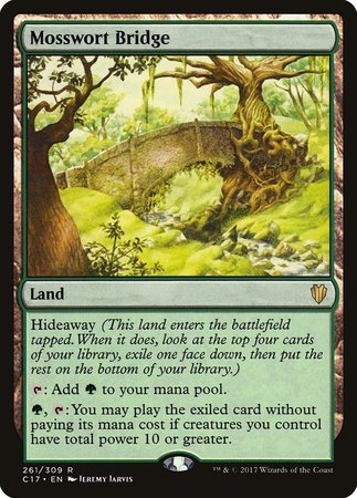 Mosswort Bridge [Commander 2017] | Exor Games Truro
