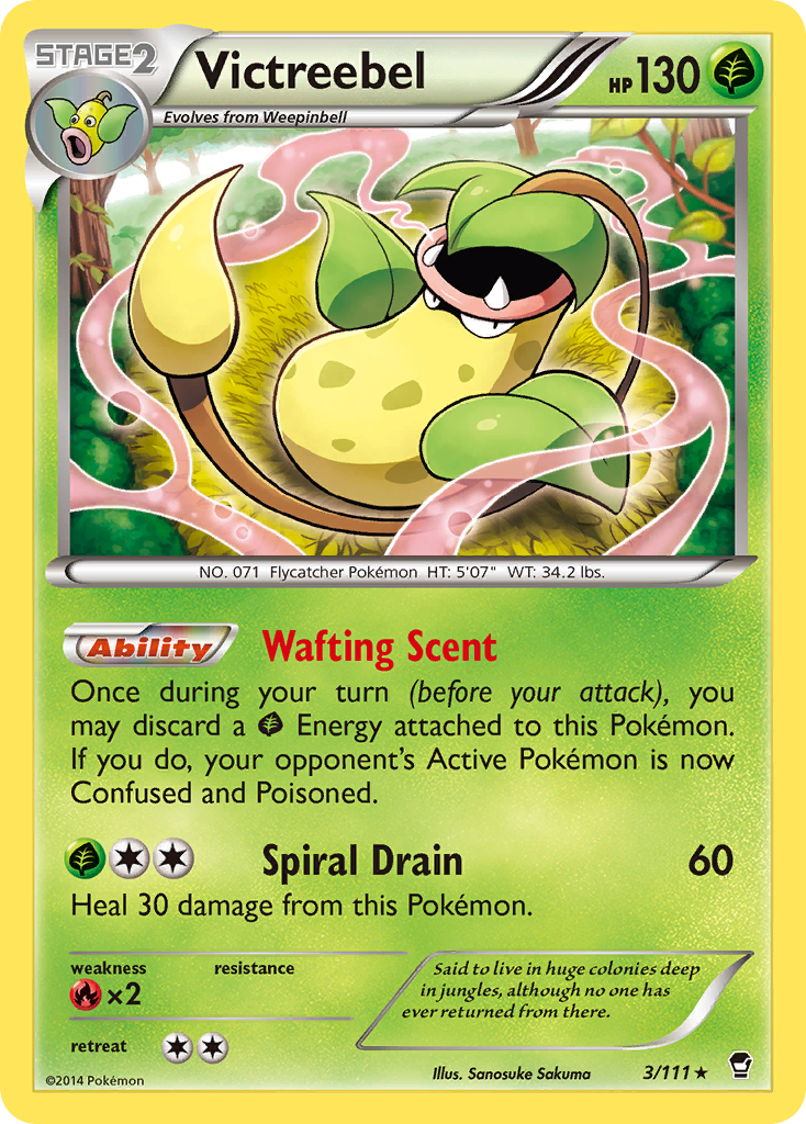 Victreebel (3/111) [XY: Furious Fists] | Exor Games Truro