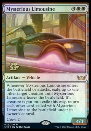 Mysterious Limousine [Streets of New Capenna Prerelease Promos] | Exor Games Truro