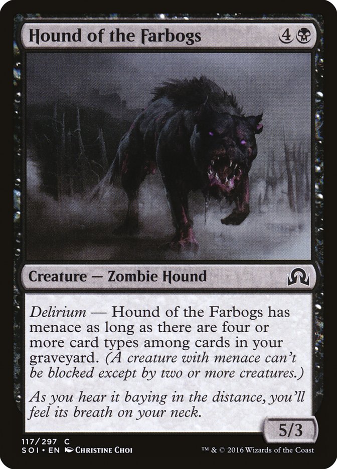 Hound of the Farbogs [Shadows over Innistrad] | Exor Games Truro