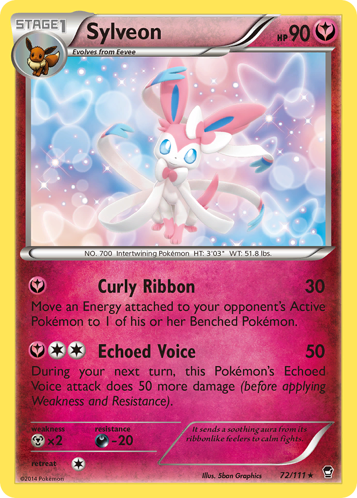 Sylveon (72/111) [XY: Furious Fists] | Exor Games Truro