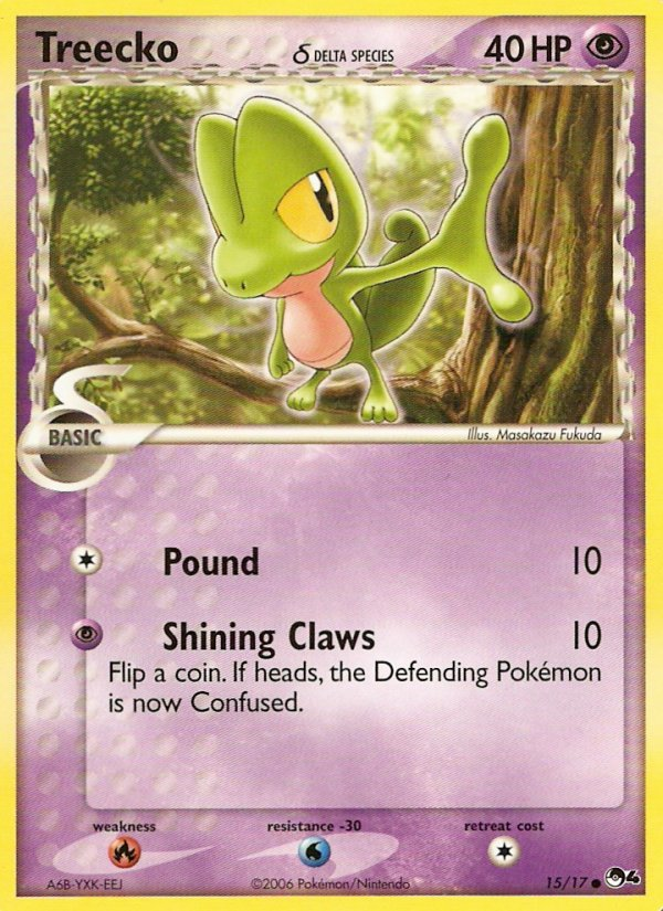 Treecko (15/17) (Delta Species) [POP Series 4] | Exor Games Truro