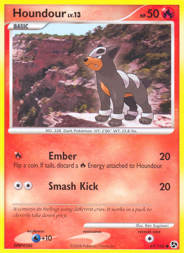 Houndour (69/106) [Diamond & Pearl: Great Encounters] | Exor Games Truro