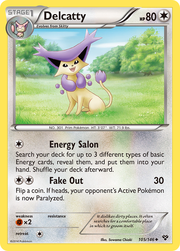 Delcatty (105/146) [XY: Base Set] | Exor Games Truro