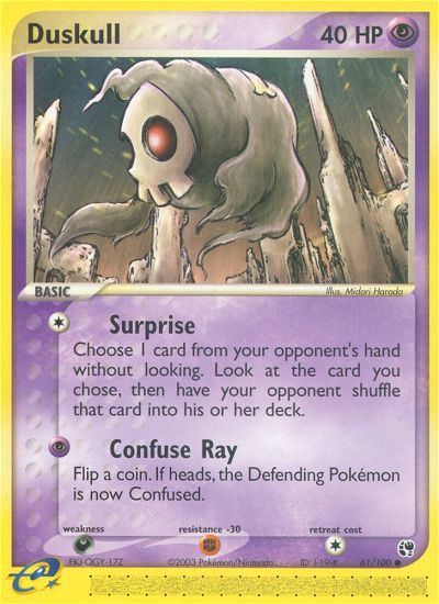 Duskull (61/100) [EX: Sandstorm] | Exor Games Truro