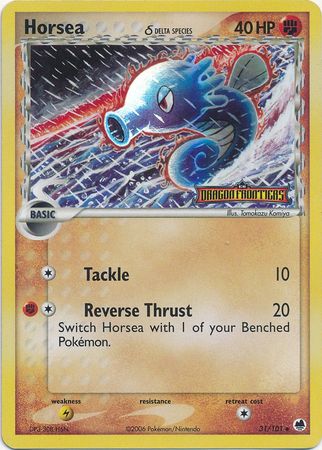 Horsea (31/101) (Delta Species) (Stamped) [EX: Dragon Frontiers] | Exor Games Truro