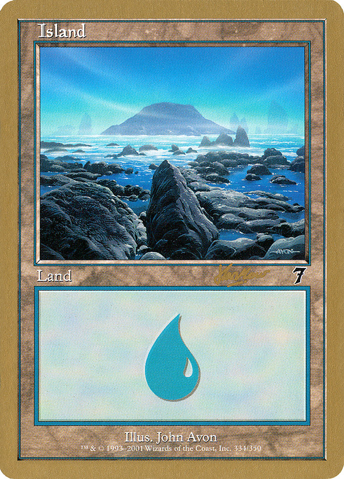 Island (shh334) (Sim Han How) [World Championship Decks 2002] | Exor Games Truro