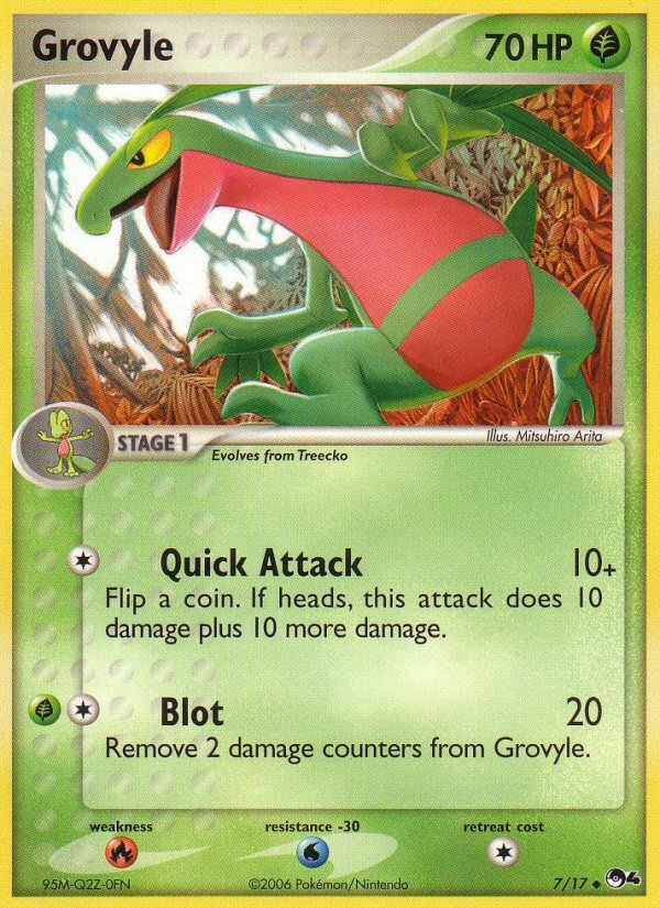 Grovyle (7/17) [POP Series 4] | Exor Games Truro