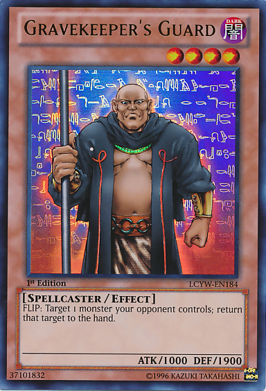 Gravekeeper's Guard [LCYW-EN184] Ultra Rare | Exor Games Truro