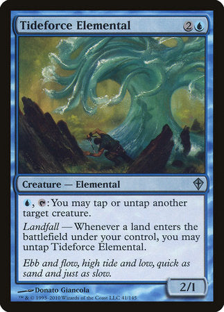 Tideforce Elemental [Worldwake] | Exor Games Truro